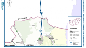 Lezárják a Sopronkőhida-Szentmargitbánya közötti útszakaszt