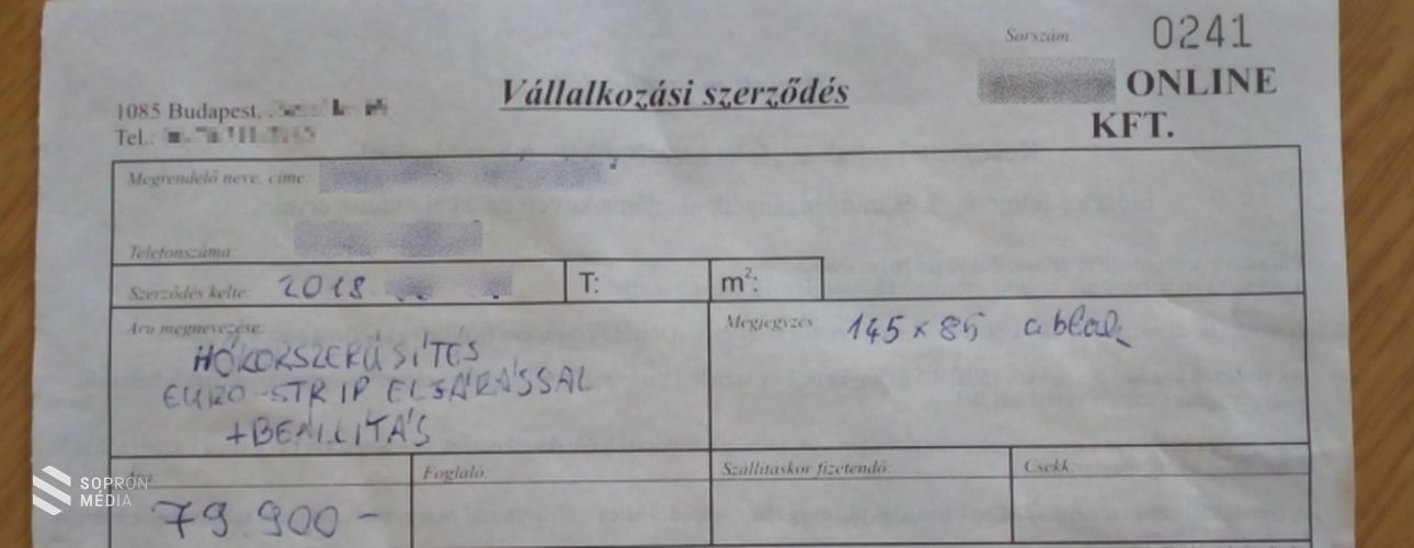 Ablakcsere ürügyén csalnak Sopronban