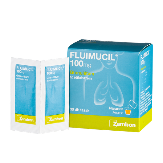 Fluimucil 100 mg granulátum (30x1g)