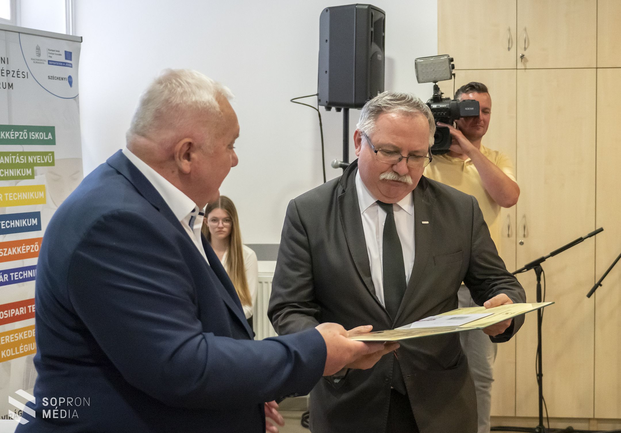 Eredményes tanárait és diákjait köszöntötte a Soproni Szakképzési Centrum
