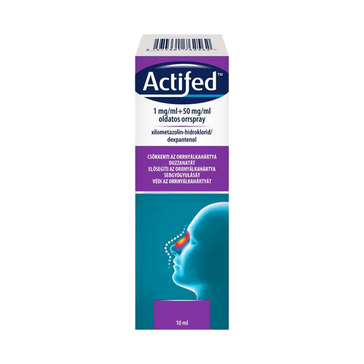 Actifed 1 mg/ml + 50 mg/ml oldatos orrspray (1x10ml)