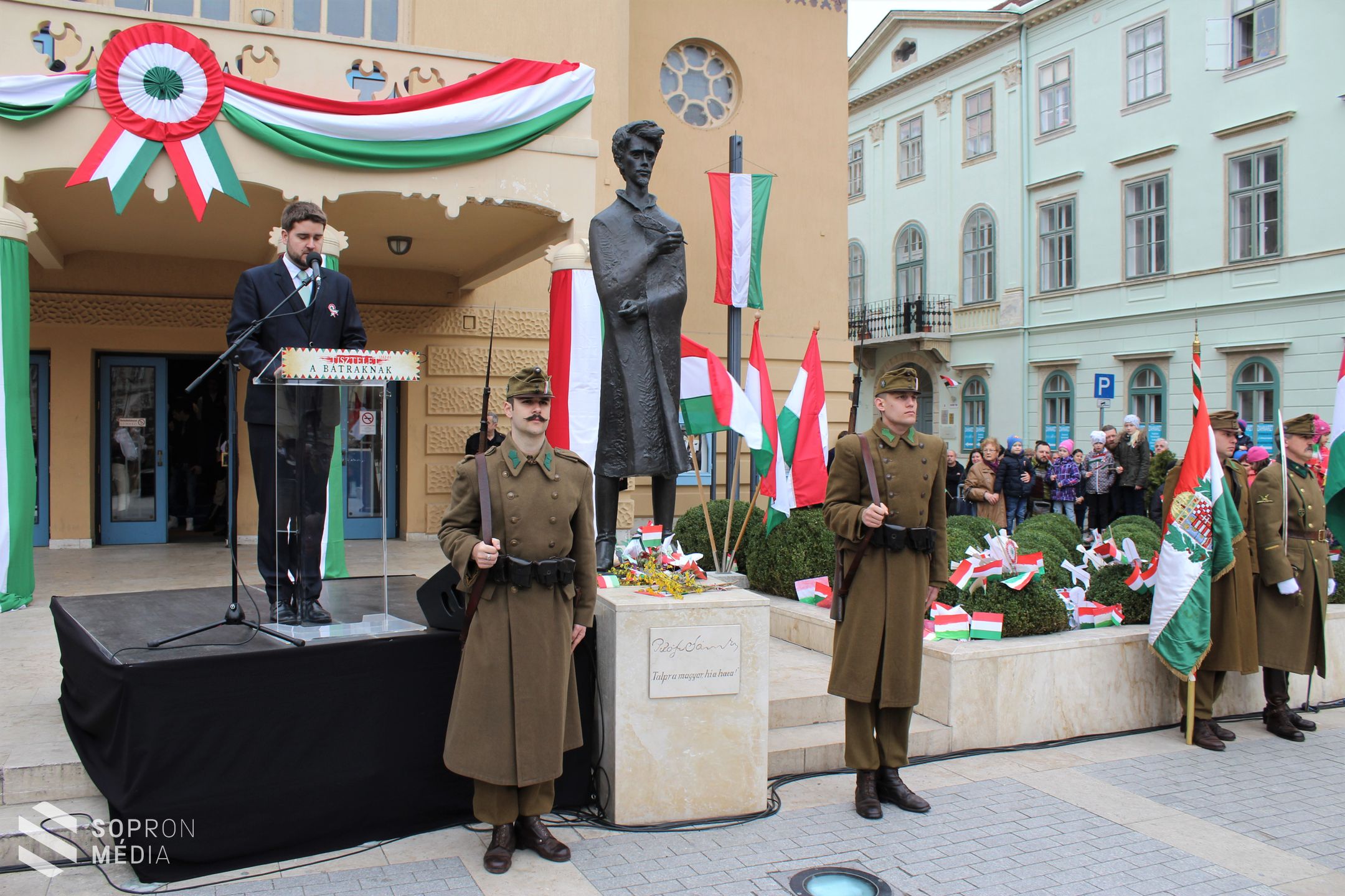 Nemzeti ünnep Sopronban (képgalériák)
