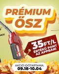 Prémium ősz a FullEnergy-nél: Tankolj és gyűjts literenként 35 Ft értékű pontokat az applikációval!