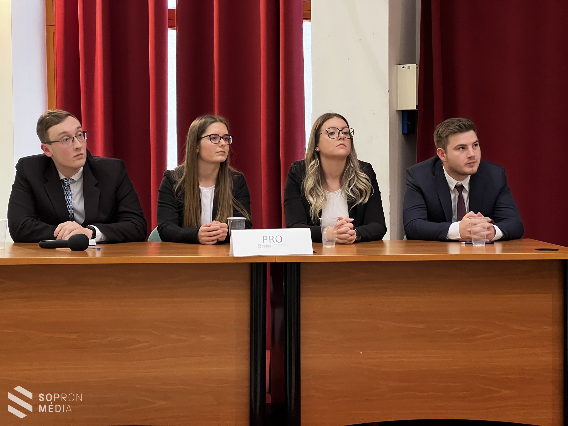 Érvek és cáfolatok - szakmai vitaversenyt tartottak a Soproni Egyetemen