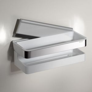 Keuco Moll Duschkorb mit Glasauszug Chrom