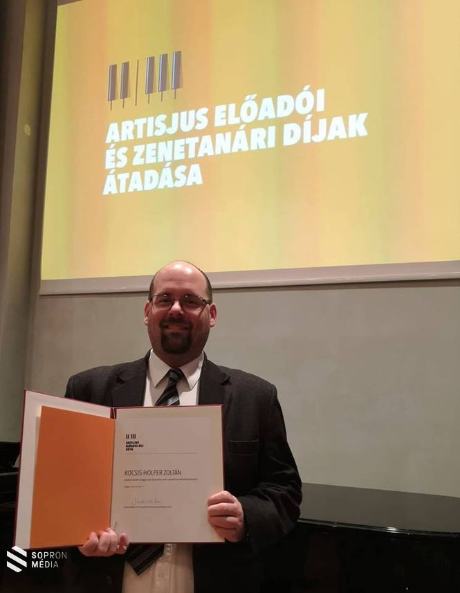 Hatalmas öröm és megtiszteltetés számomra, hogy tegnap este Artisjus Előadói Díjat vehettem át.