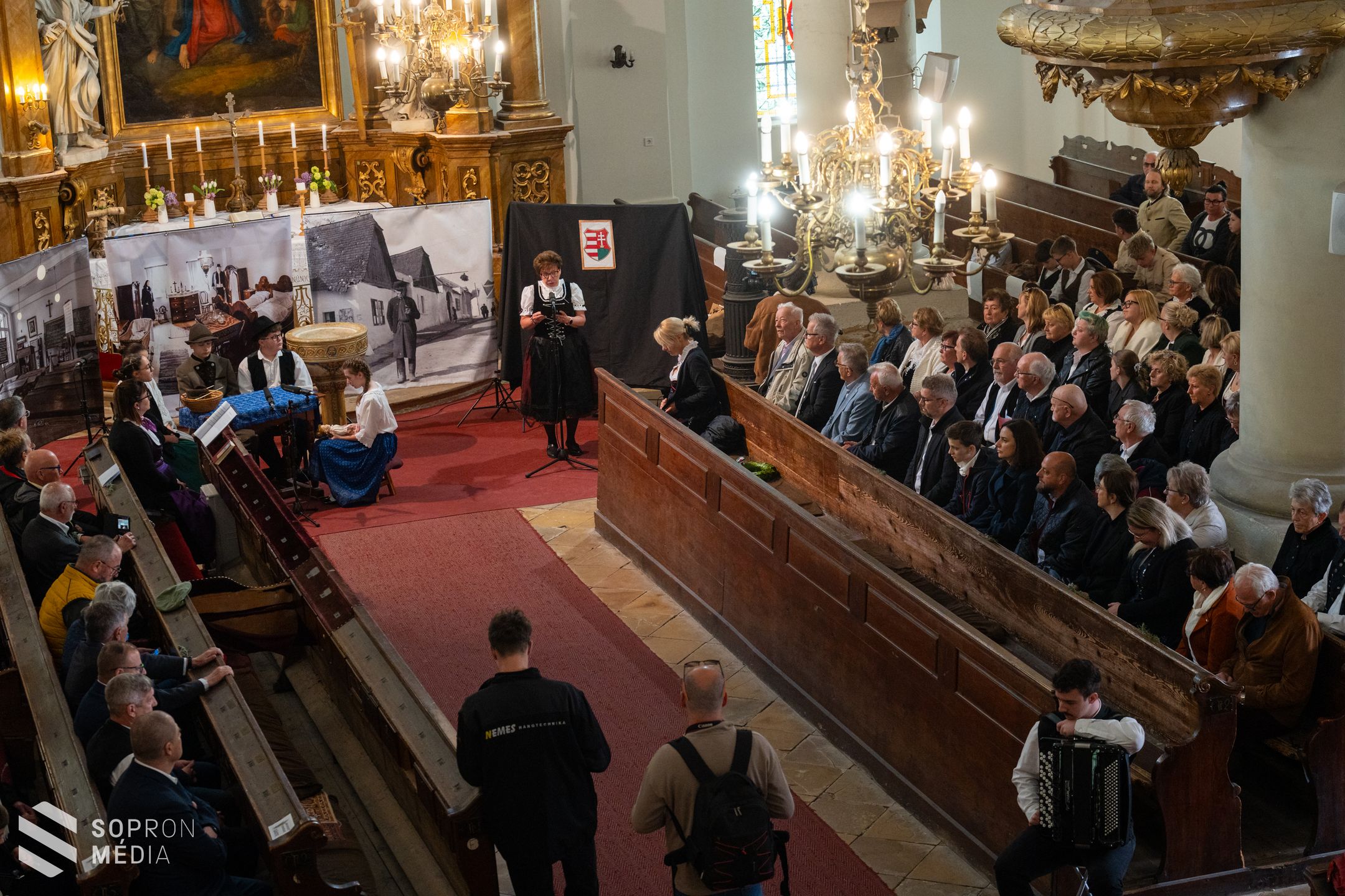 A kitelepítés 80. évfordulójára emlékeztek Sopronban