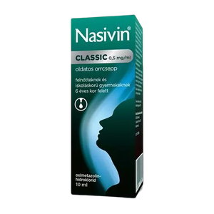 Nasivin 0,5mg/ml oldatos orrcsepp (1x10ml) termék kép
