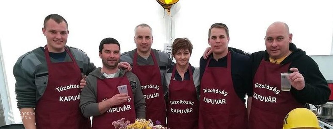 Aranyat ér a kapuvári tűzoltók böllérmája