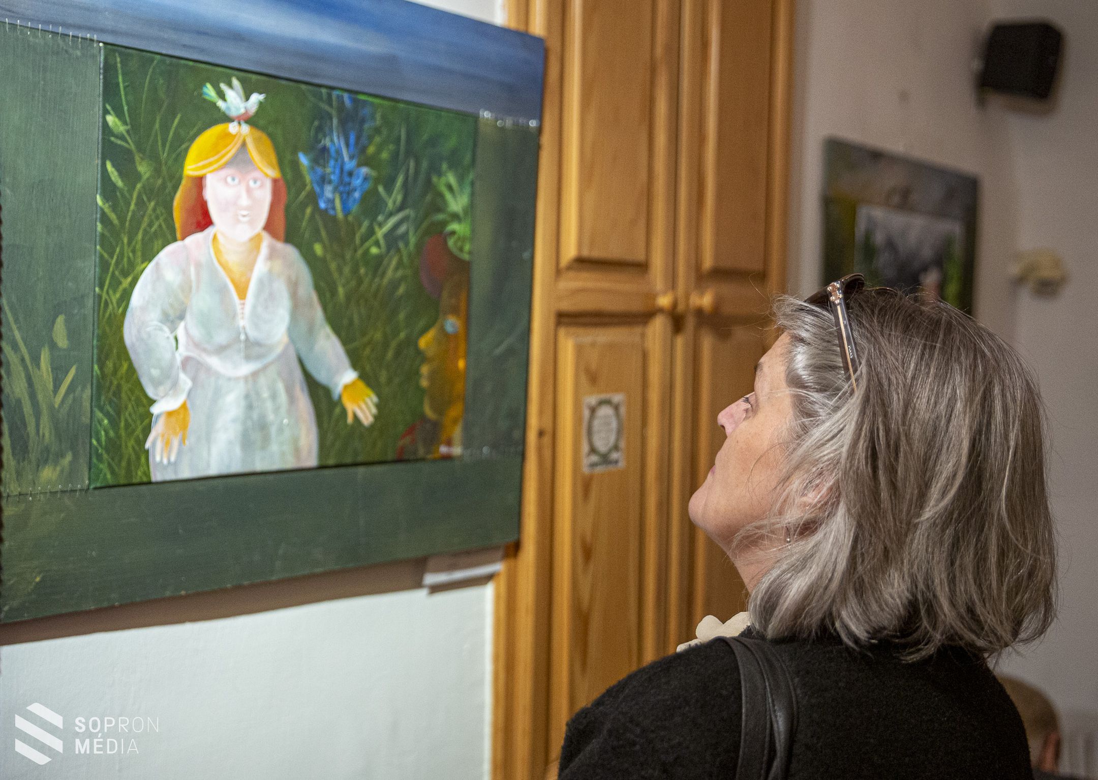 Megnyílt Kopacz Mária „Az én kertem” című kiállítása