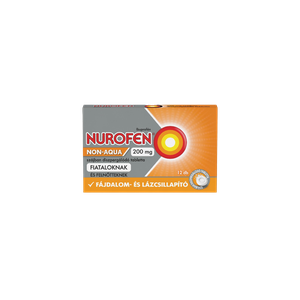Nurofen Non-Aqua 200mg szájban diszperg.tabletta (12x) termék kép