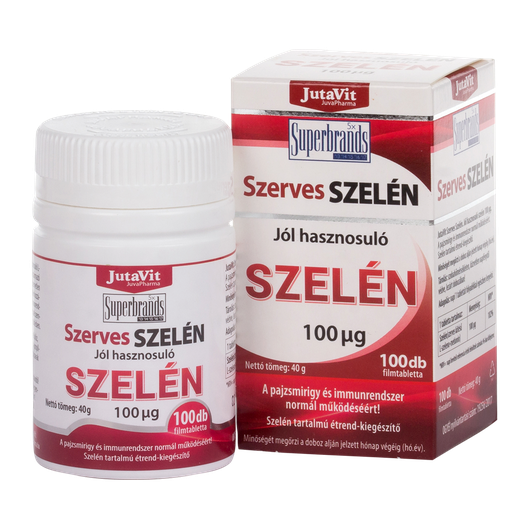 JutaVit Szerves Szelén tabletta (100x)