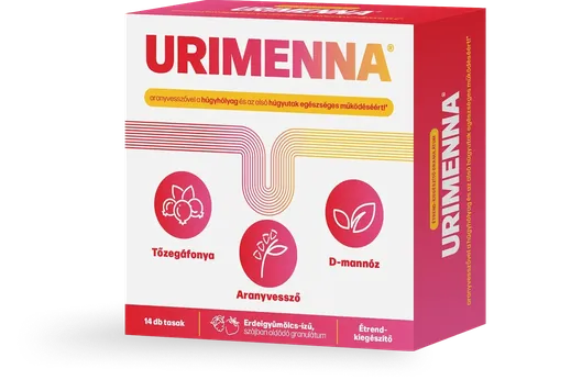 Urimenna aranyvesszővel szájban oldódó granulátum (14x)