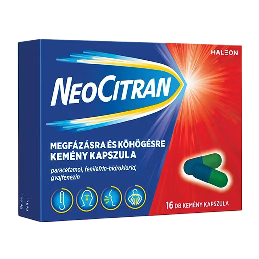 Neo Citran megfázásra/köhögésre kapszula (16x)