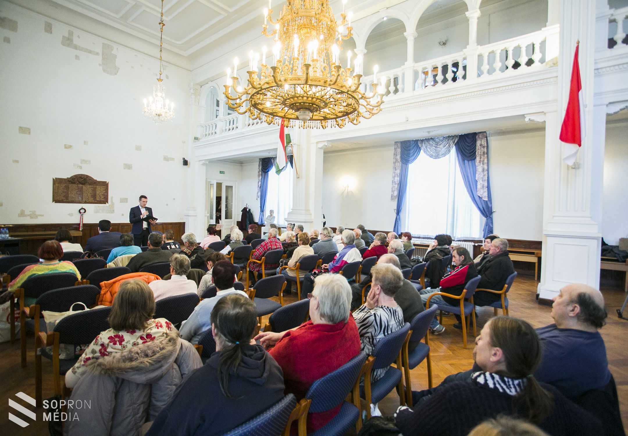 Karácsonyi ünnepséget tartottak a Megyeházán