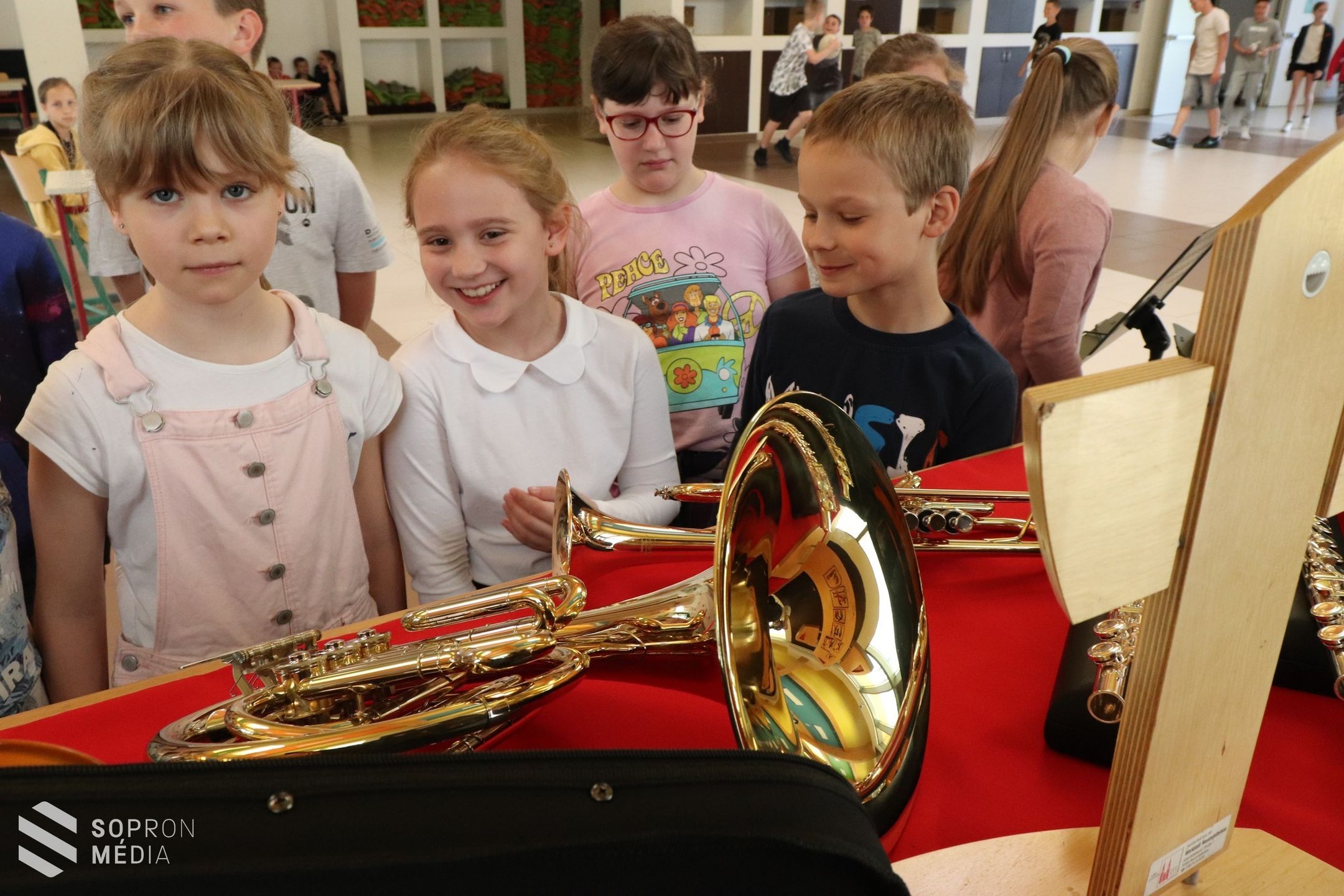 Hangszerekkel támogatta a Hunyadi zeneművészeti képzését a Rotary Club Sopron