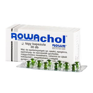 Rowachol lágy kapszula (30x buborékcsomagolásban) termék kép
