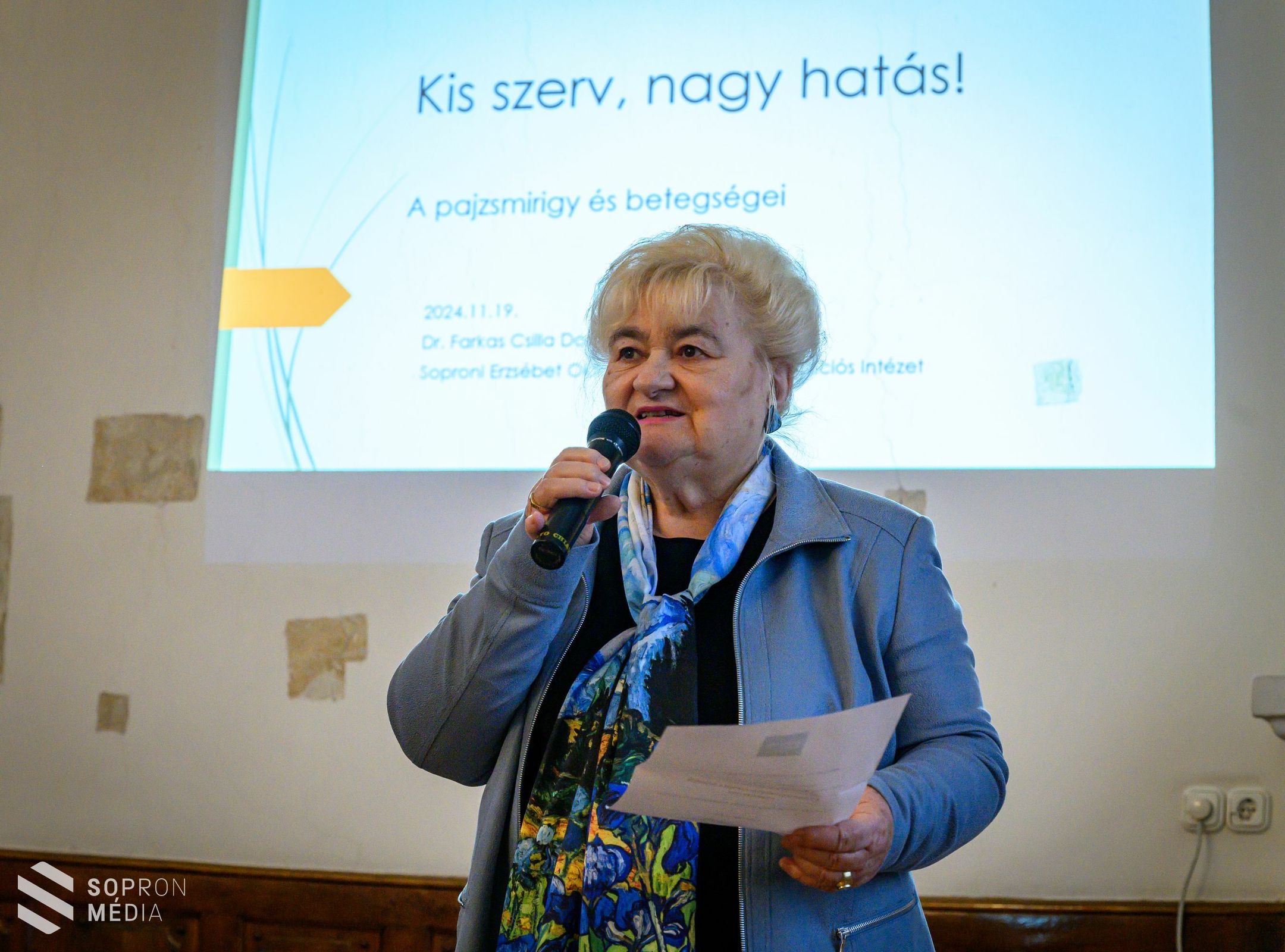 A demencia és a pajzsmirigy-alulműködés összefüggéséről szólt az Alzheimer Café