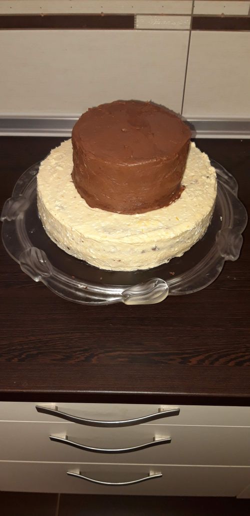 Túrós csokis torta