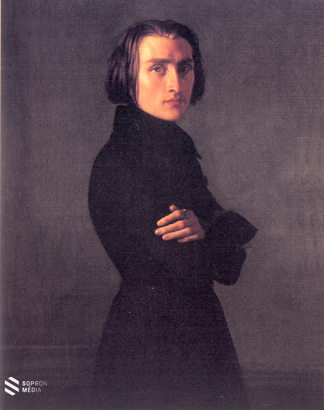 Liszt Ferenc 1839-ben, Henri Lehmann festménye
