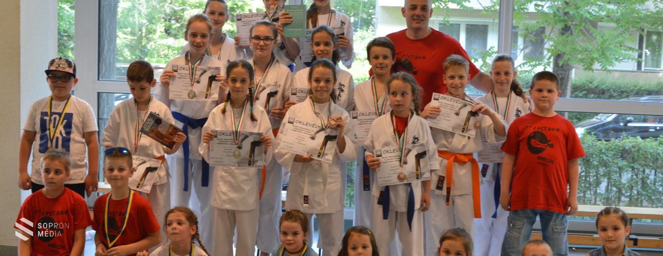 Castrum SC.: Könnyek és karate érmek Újbudán