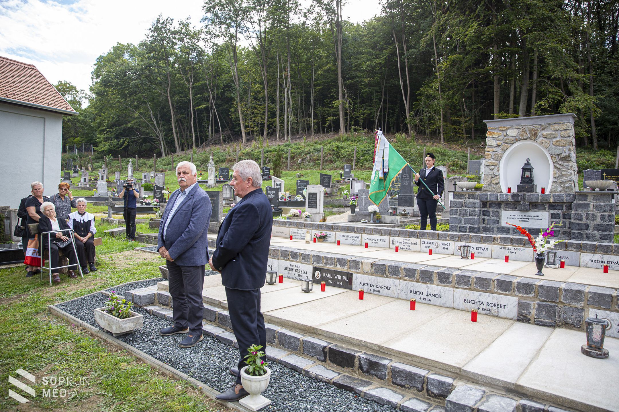 A bányaszerencsétlenségek áldozataira emlékeztek Brennbergbányán