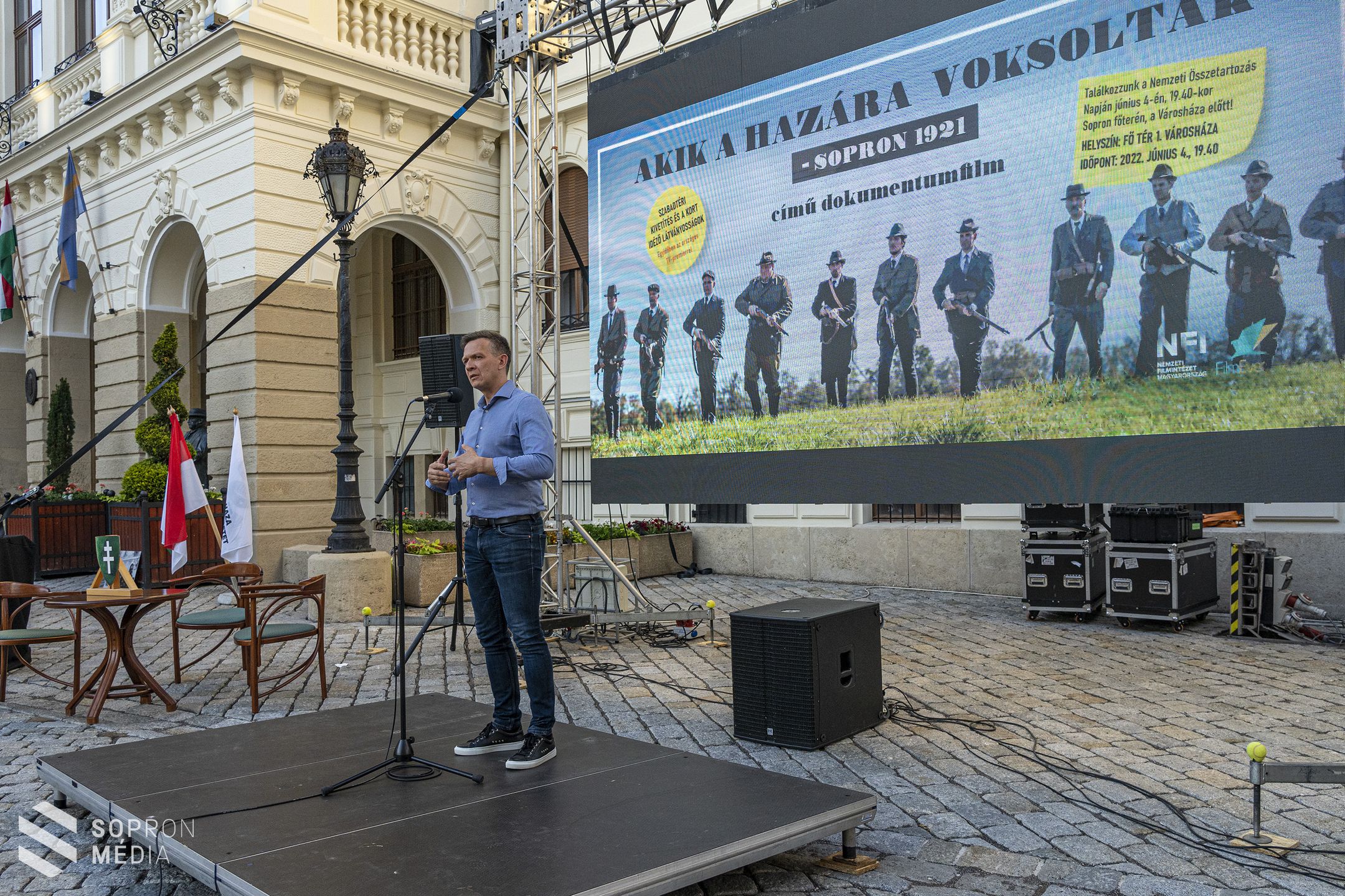 Akik a hazára voksoltak – szabadtéri filmvetítés volt Sopronban