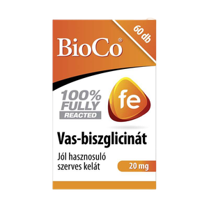 BioCo Vas-biszglicinát 20mg tabletta (60x) termék kép