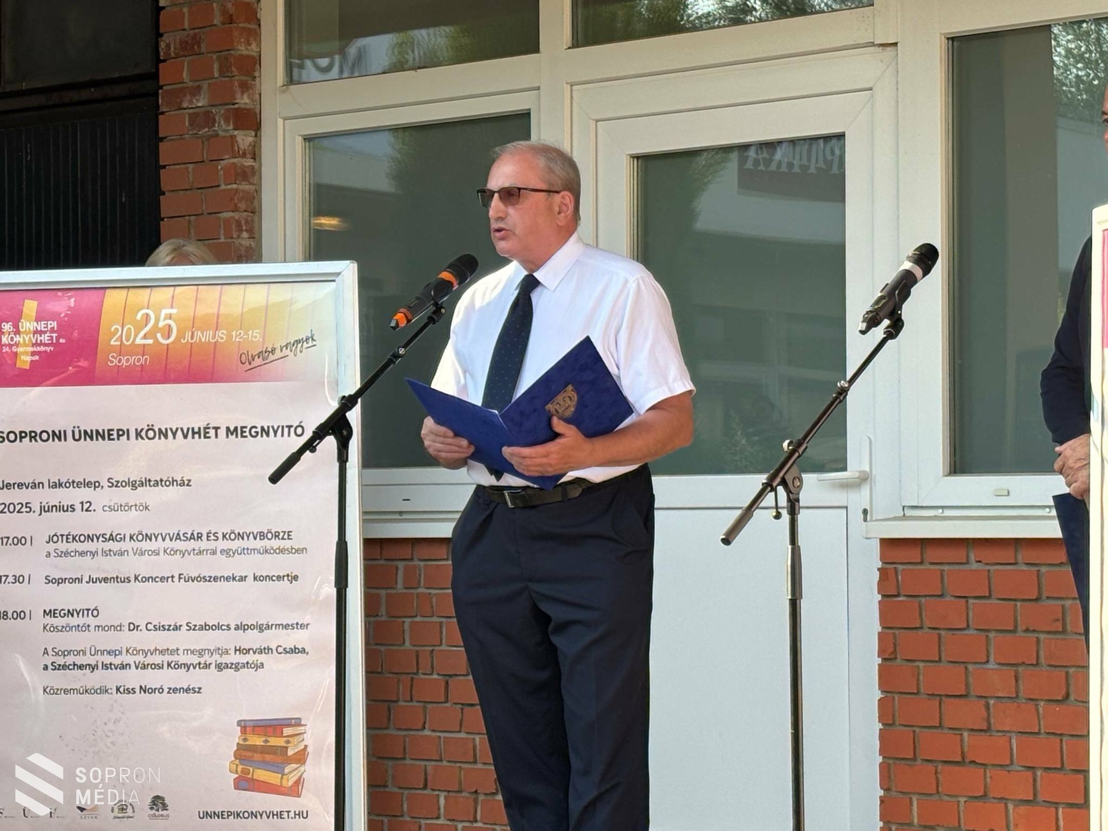 96. alkalommal szervezték meg a Soproni Ünnepi Könyvhetet