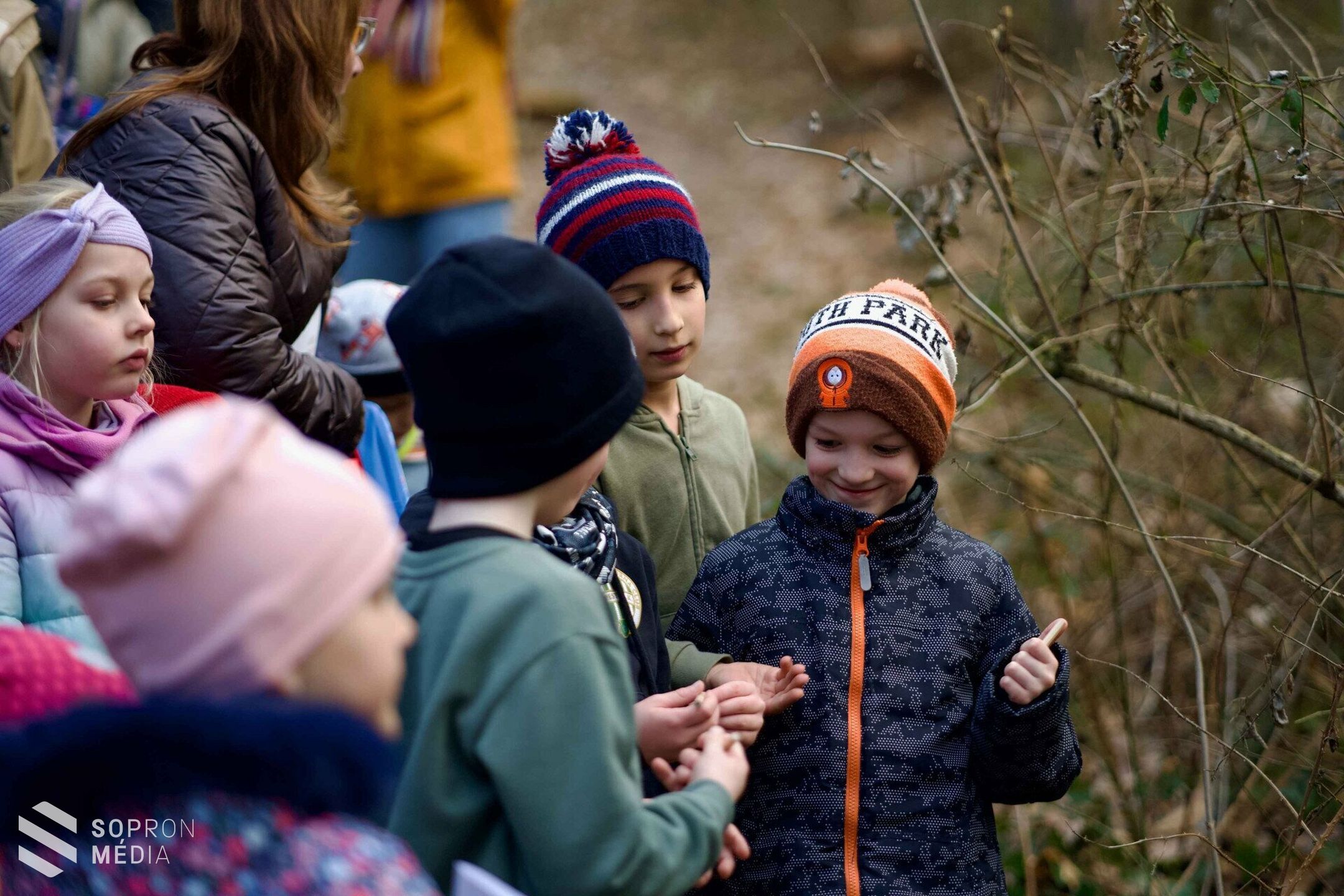 Állati nyomok után kutattak a hétvégén az Erdő Háza látogatói