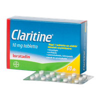 Claritine 10 mg tabletta (60x)