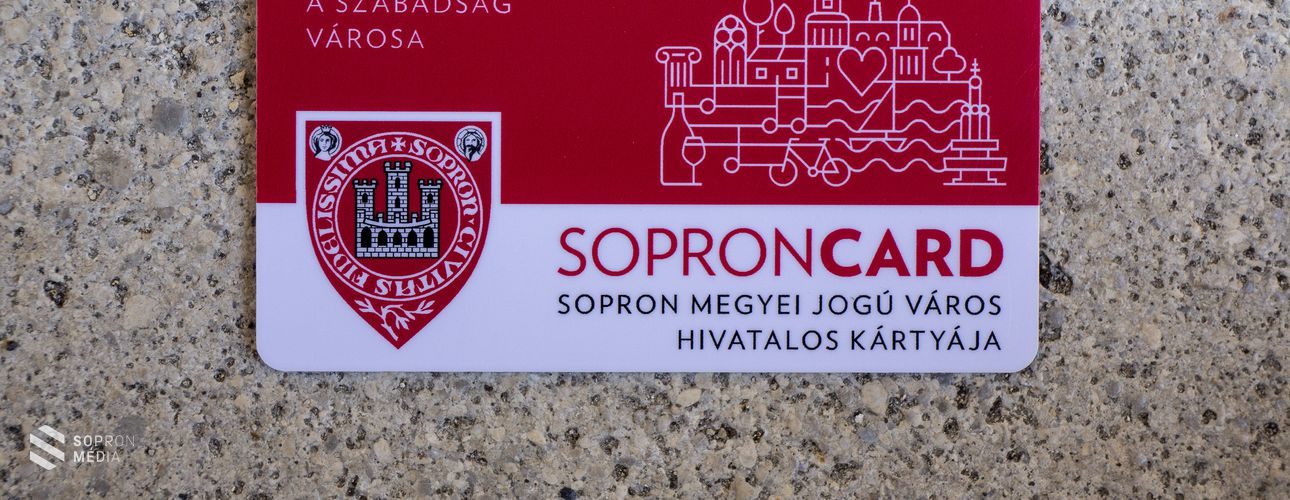 Július elsején indul a Sopron Card városkártya!