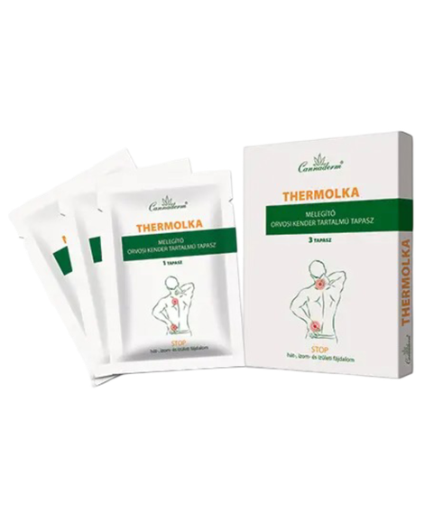 Cannaderm Thermolka tapasz melegítő (3x)