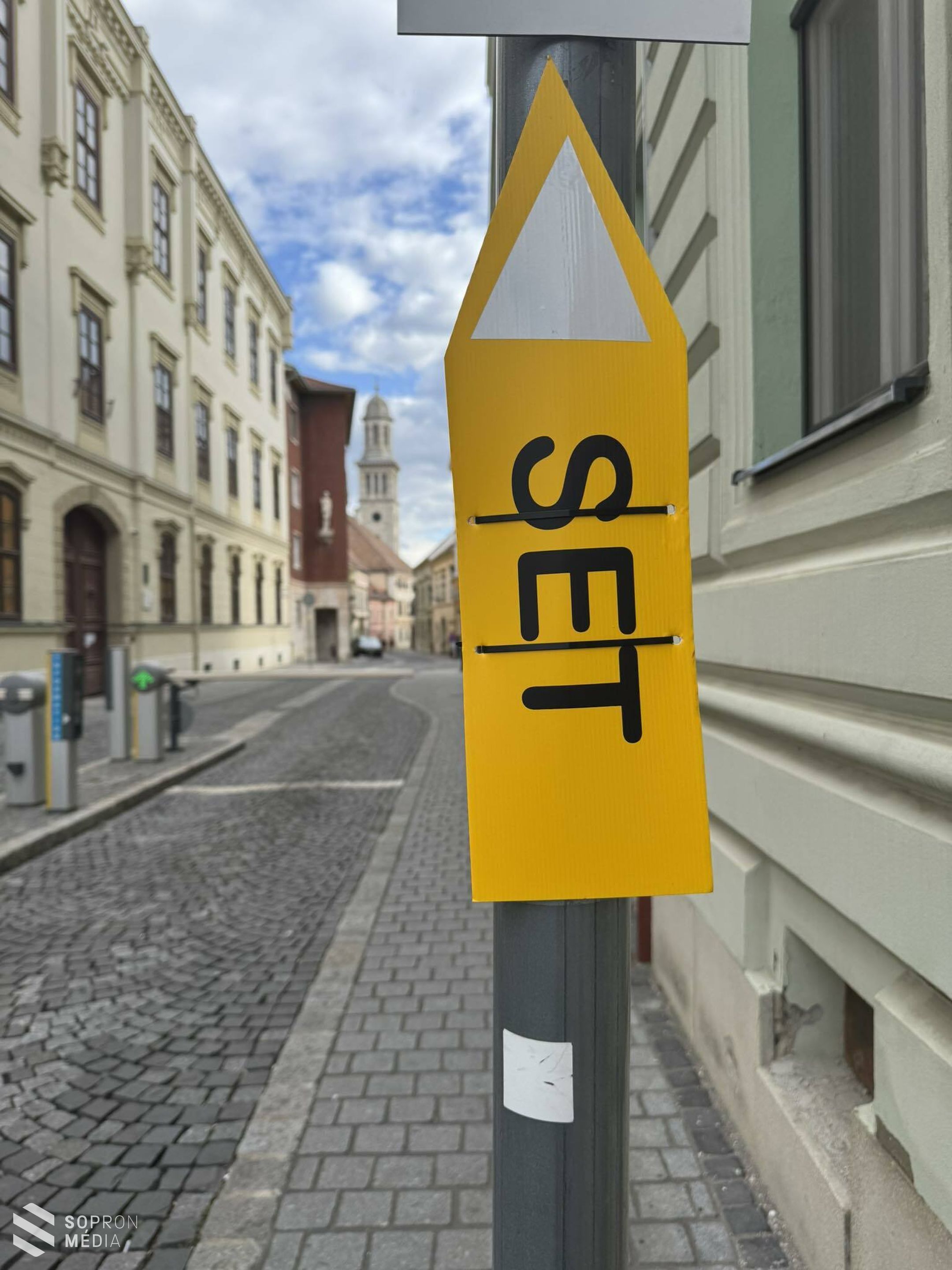 Filmforgatás Sopronban: telet varázsolt a stáb júliusban