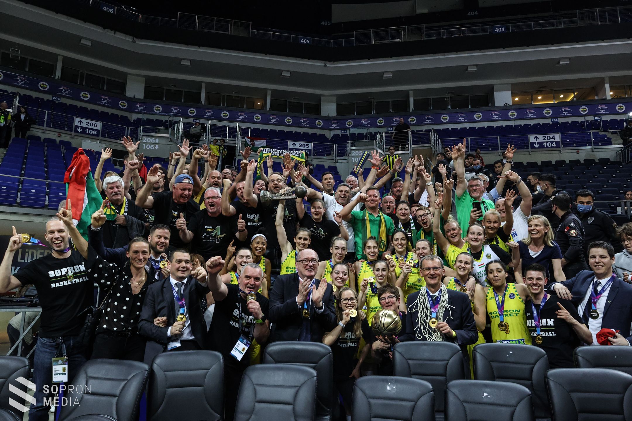 Sporttörténeti arany – Euroliga győztes a Sopron Basket