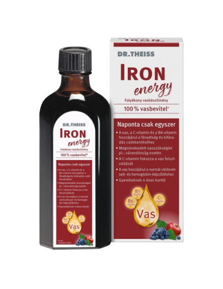 Dr.Theiss Iron Energy vaskészítmény (500ml)