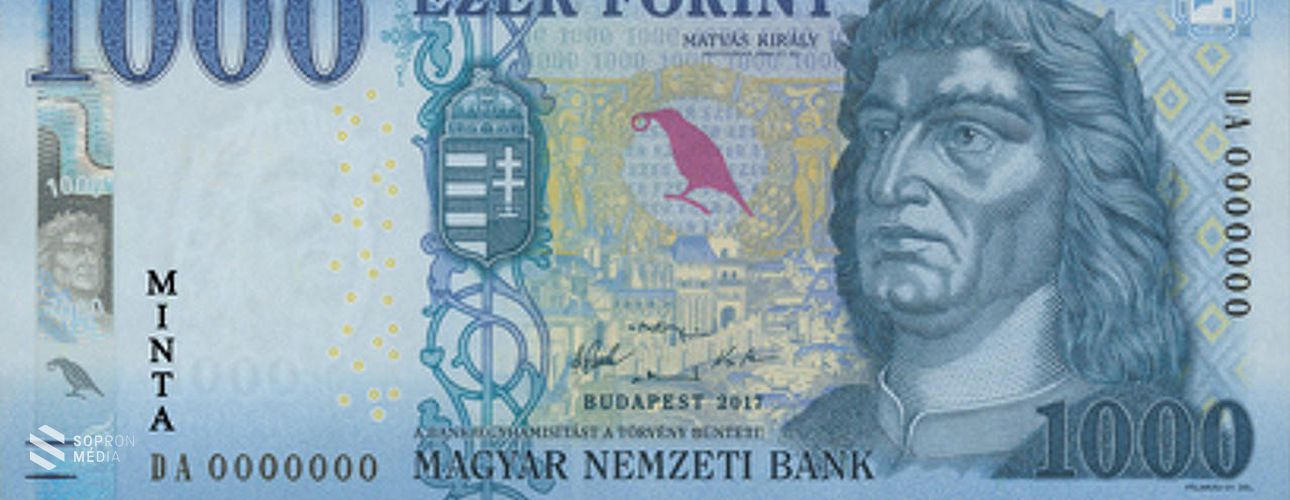 Megújulnak az 1000 forintos címletű bankjegyek