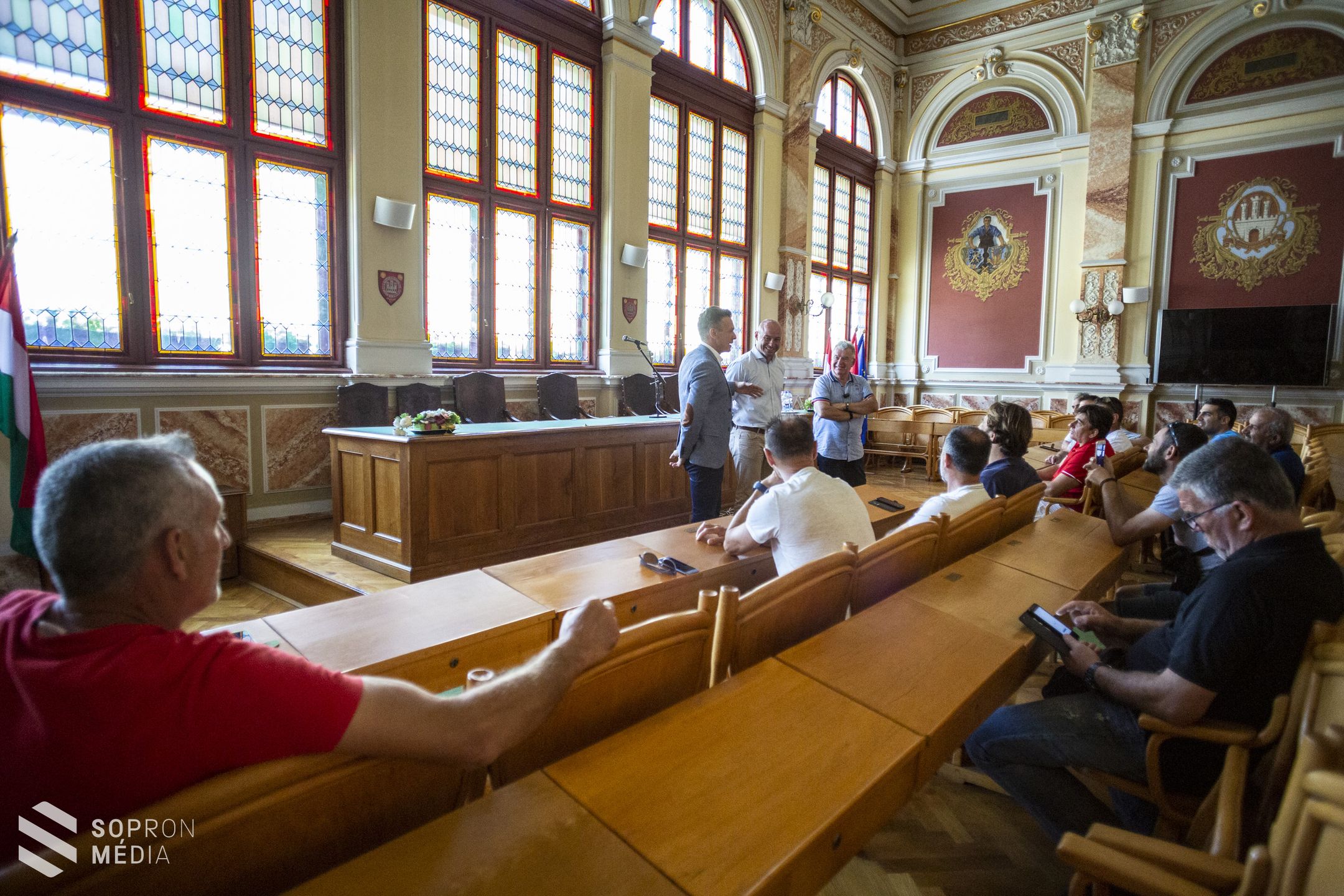 Spártából érkezett csoport Sopronba