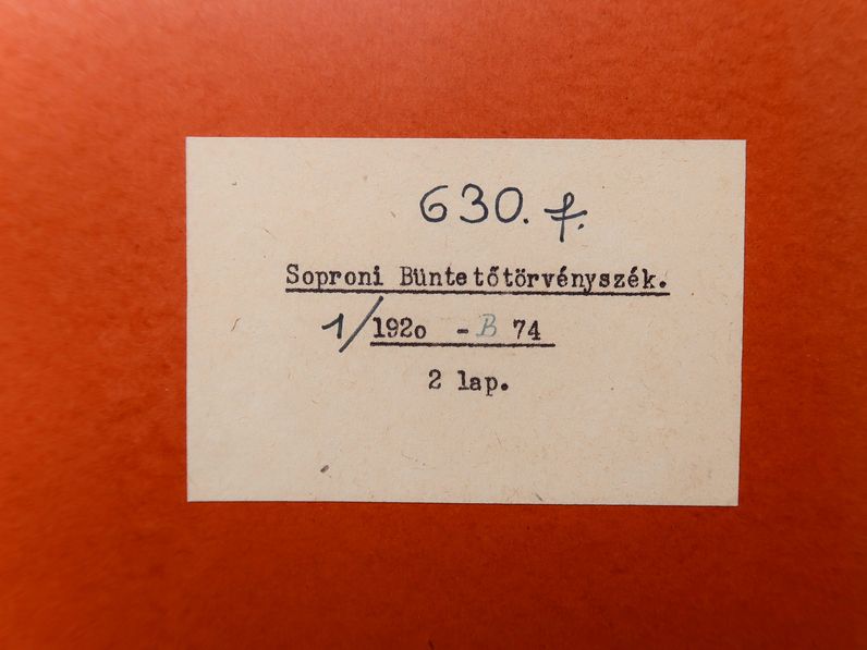 Iratok kerültek elő a soproni vörösterrorral kapcsolatban