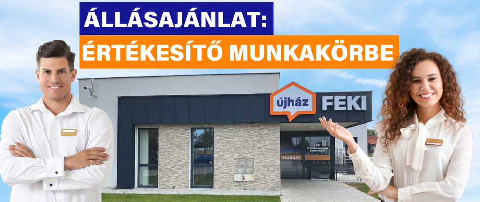 Értékesítő munkakörbe