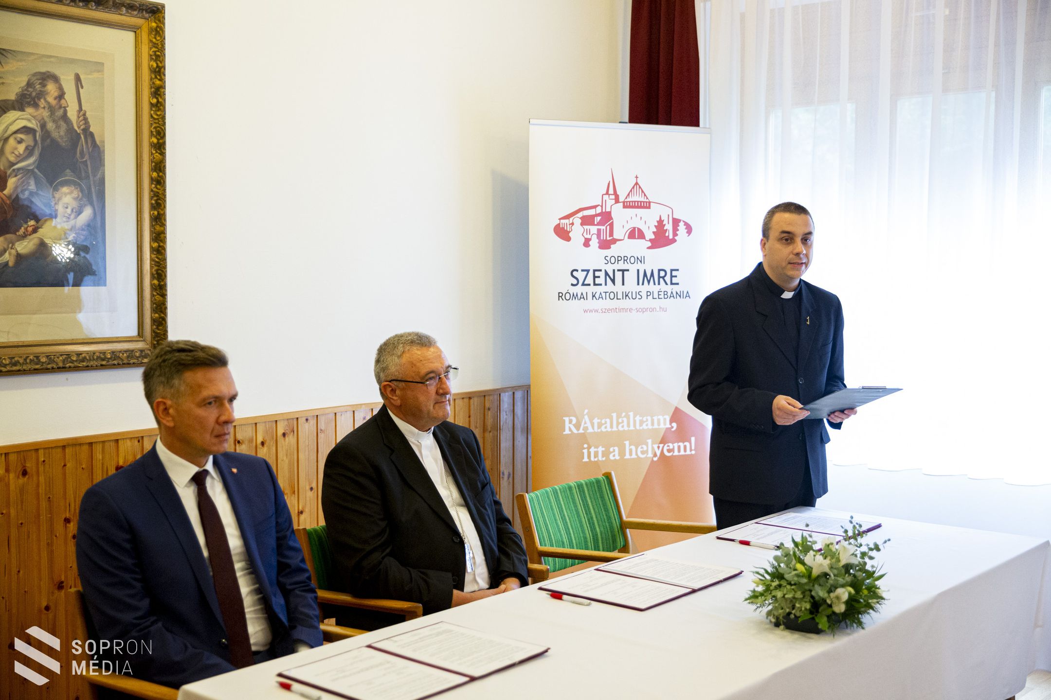 „Rátaláltam, itt a helyem!” - 25 éves a Szent Imre-templom