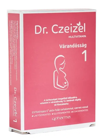 Dr.Czeizel Várandósság 1 Multivit. filmtabletta (30x)