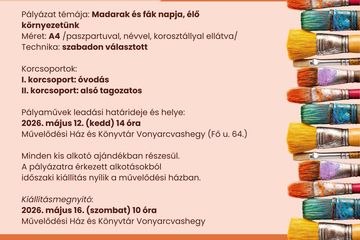 MADARAK ÉS FÁK NAPJA Vonyarcvashegyen szolgáltatás képe