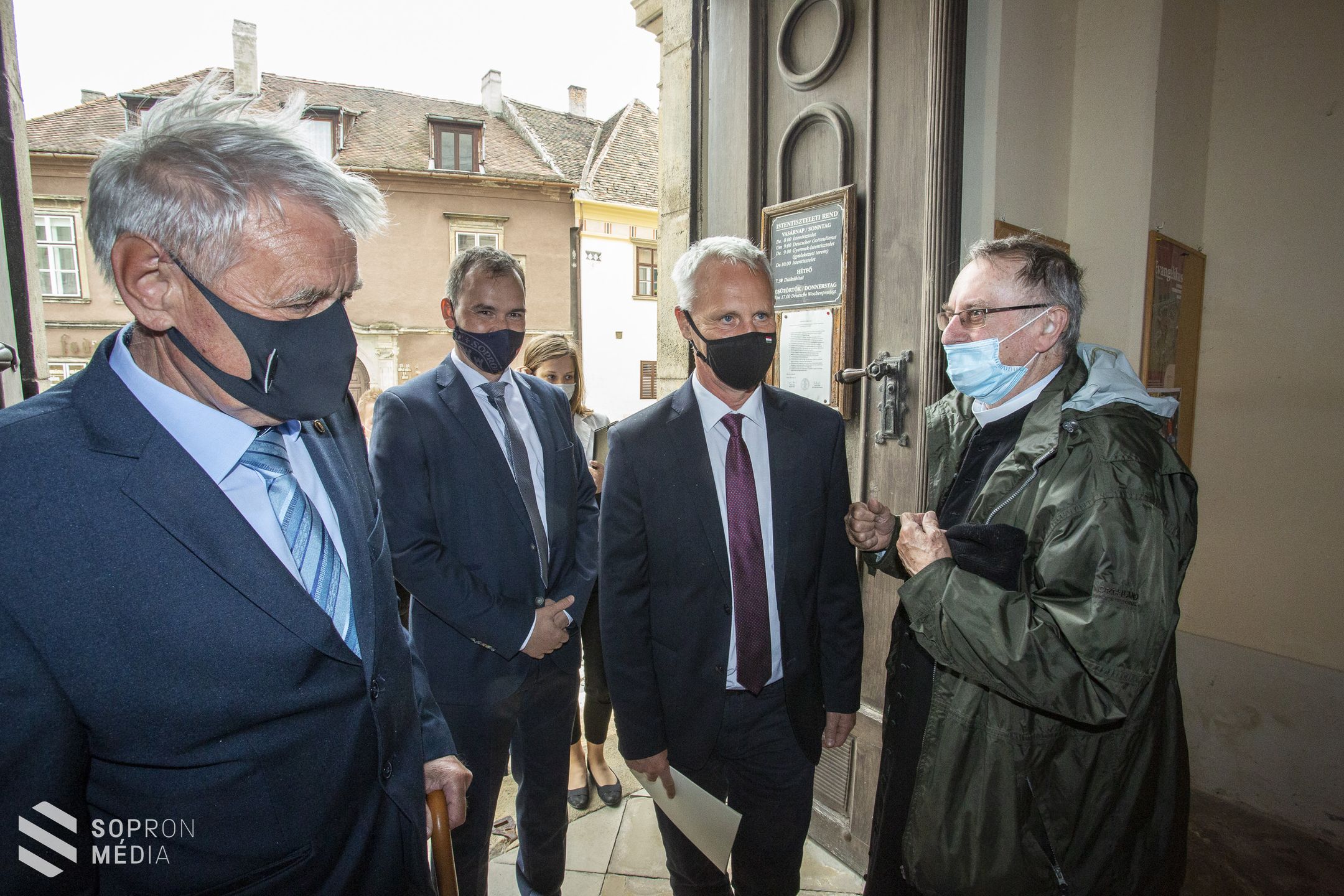 A soproni evangélikus templom is megújul a kormány támogatásával