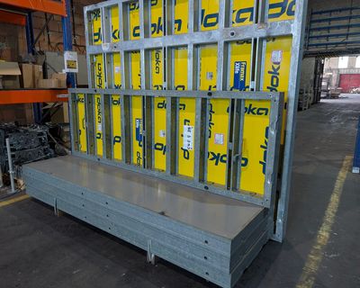 Doka Framax Xlife falzsalu rendszer