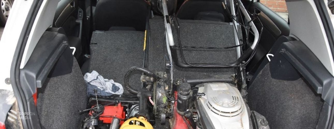 Nem jutott messzire a lopott szerszámgépekkel