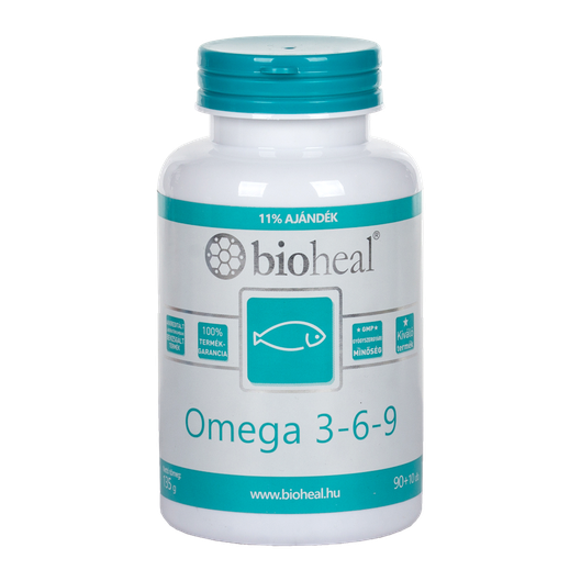 Bioheal Omega-3,6,9 lágy kapszula (100x)