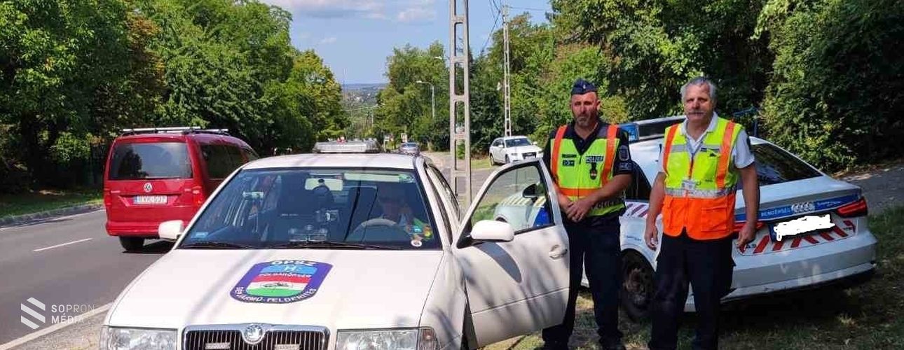 Sigmoid Zsaru-Car - A Soproni Polgárőr Egyesület tagjai is részt vettek az akcióban 