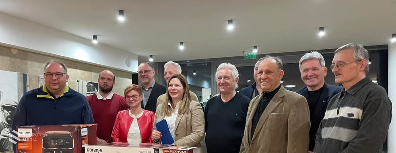 Háztartási eszközöket adományozott a Rotary Club Sopron a Soproni Szociális Intézménynek