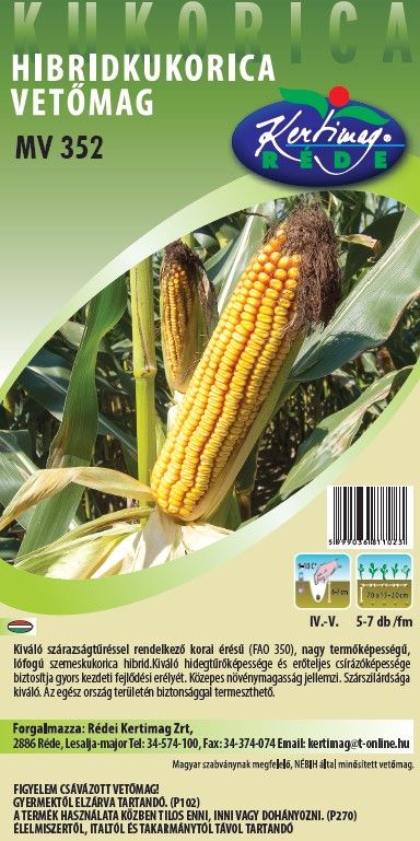 Hibridkukorica Mv 352 1000 g termék képe